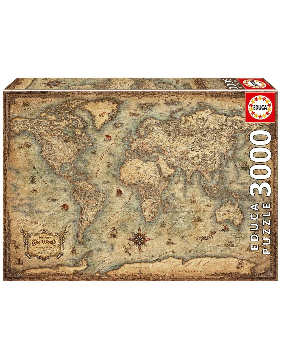 Puzzle Mapamundi